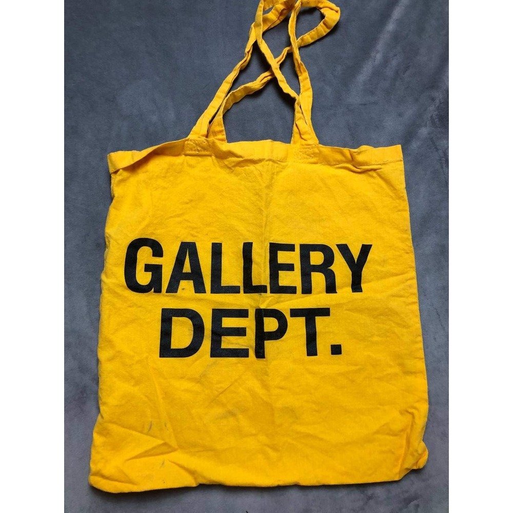 Gallery Dept Tote Bag Everything Must Go Yellow Shopper
